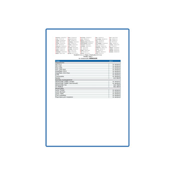 Прайс-лист марки HERKULES